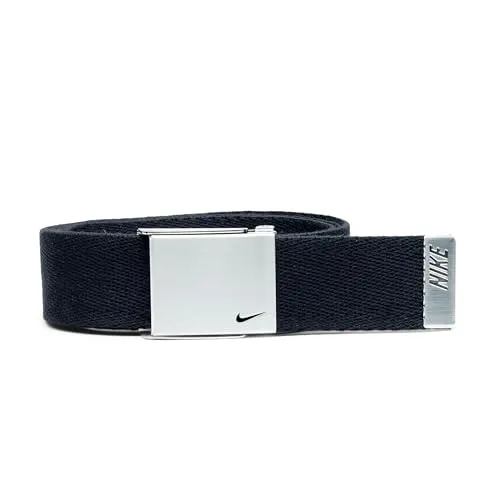 Nike Swoosh Web Belt cintura uomo nero
