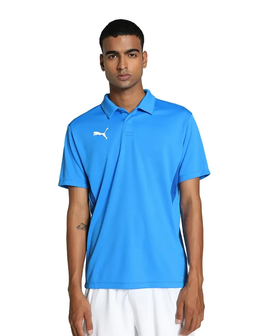 PUMA Teamgoal Polo S polo calcio blu elettrico