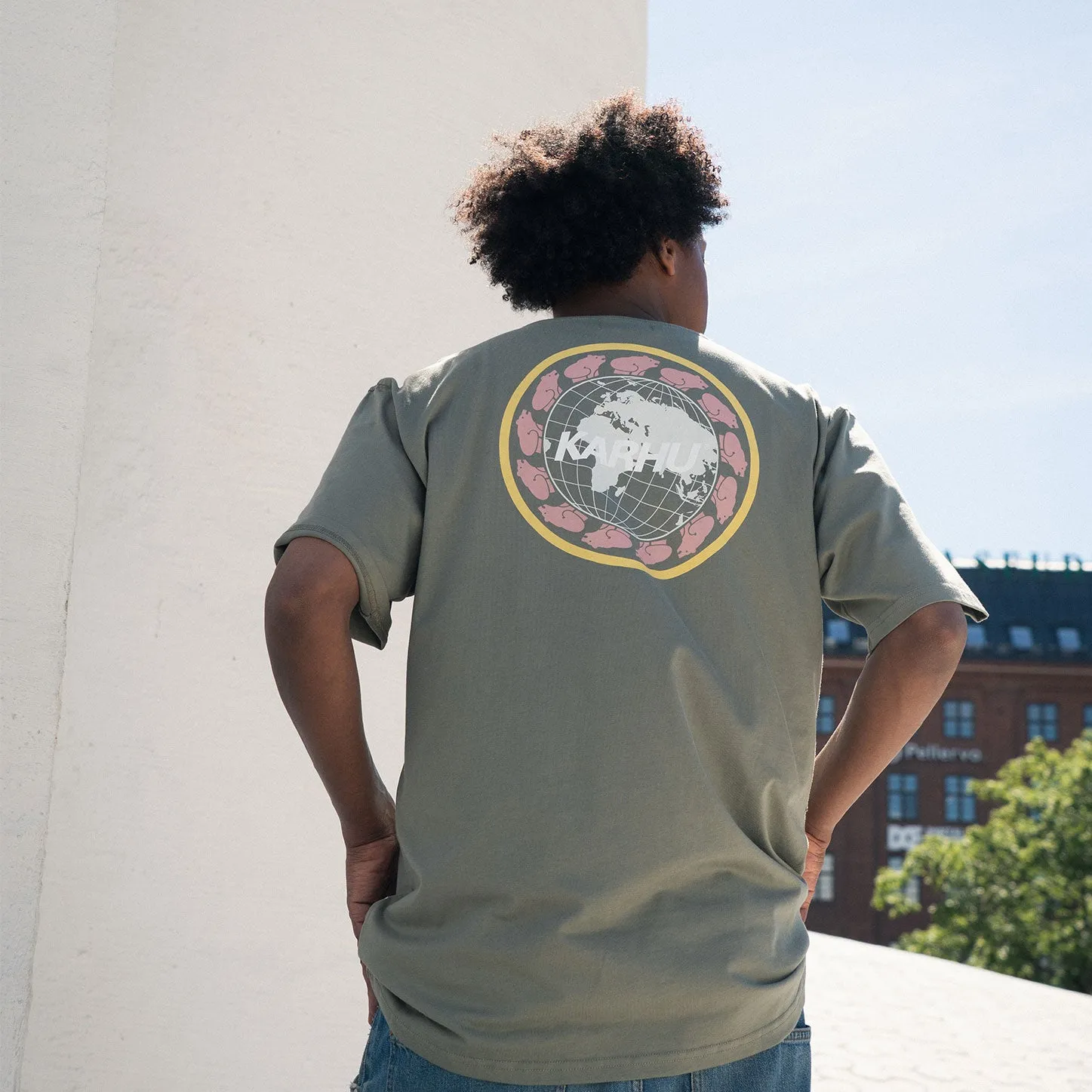 Karhu Worldwide T-Shirt maglietta laurel oak cotone