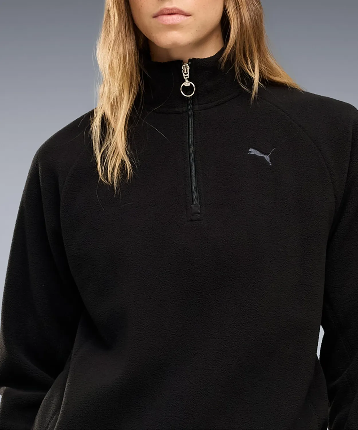 Puma Her Standard Invernale felpa mezza zip donna