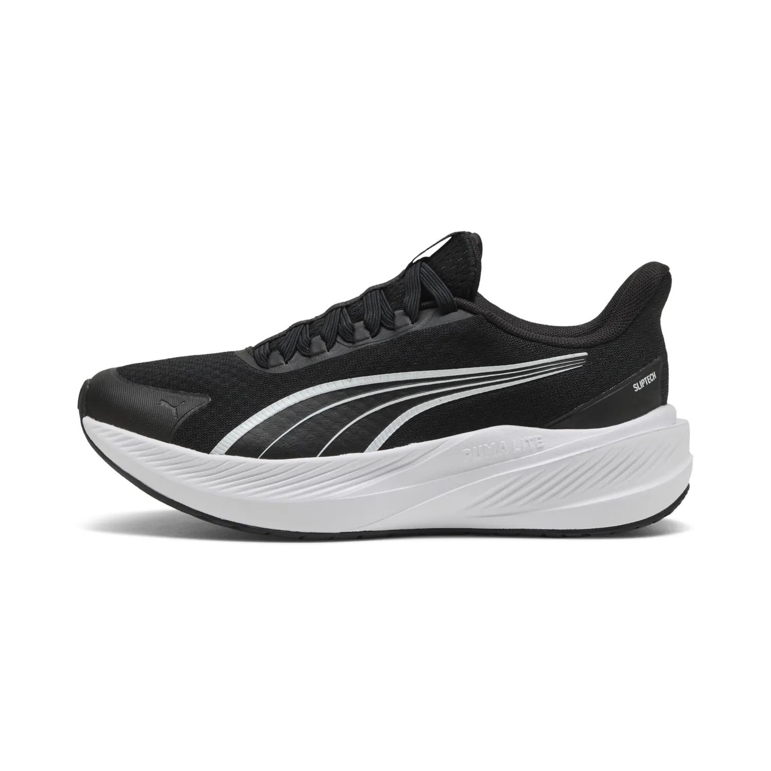Puma Dasher Lite Sliptech Jr scarpe running Puma Black White leggere