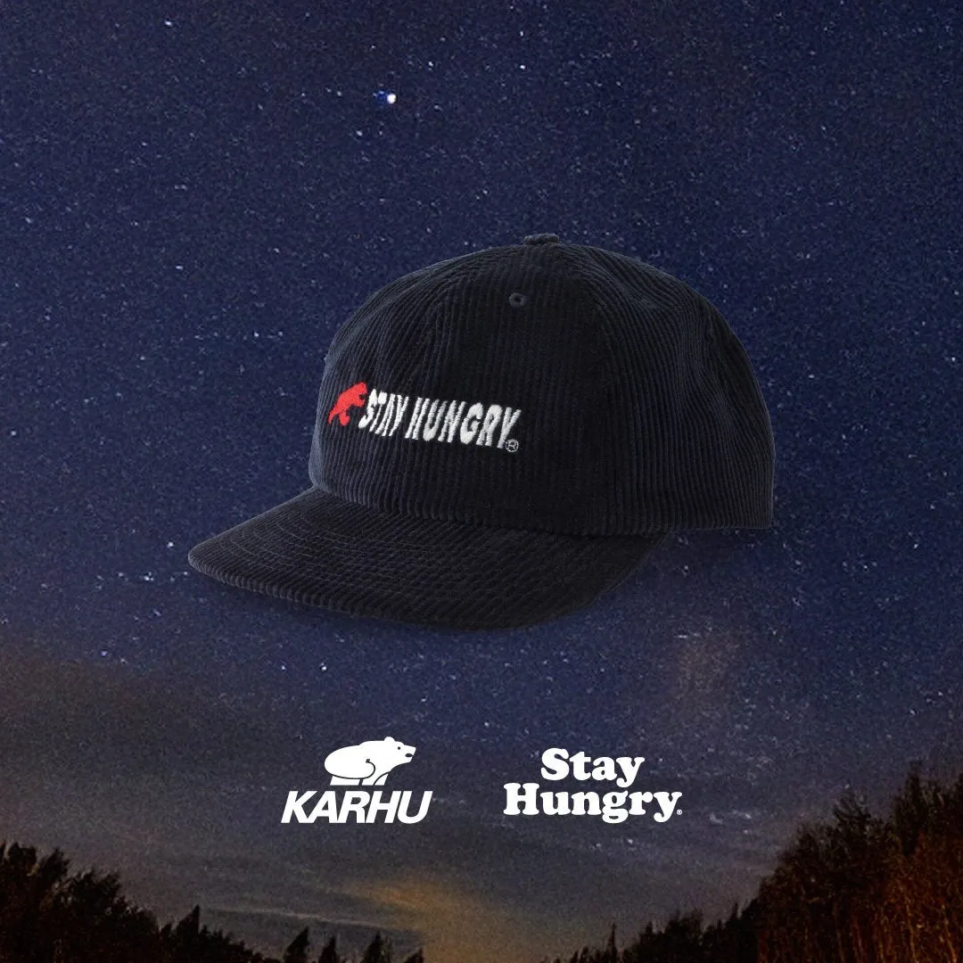 Karhu x Stay Hungry Cap cappellino velluto blu