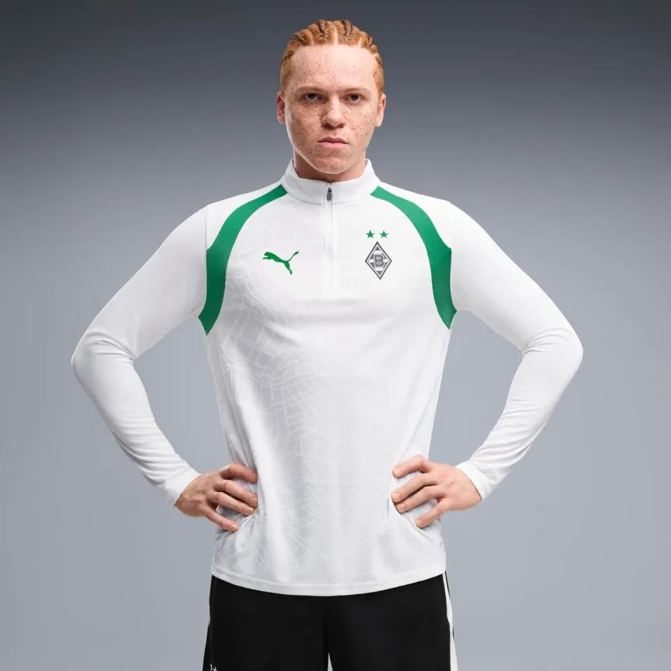 Puma Borussia Mönchengladbach Training 1/4 Zip felpa calcio