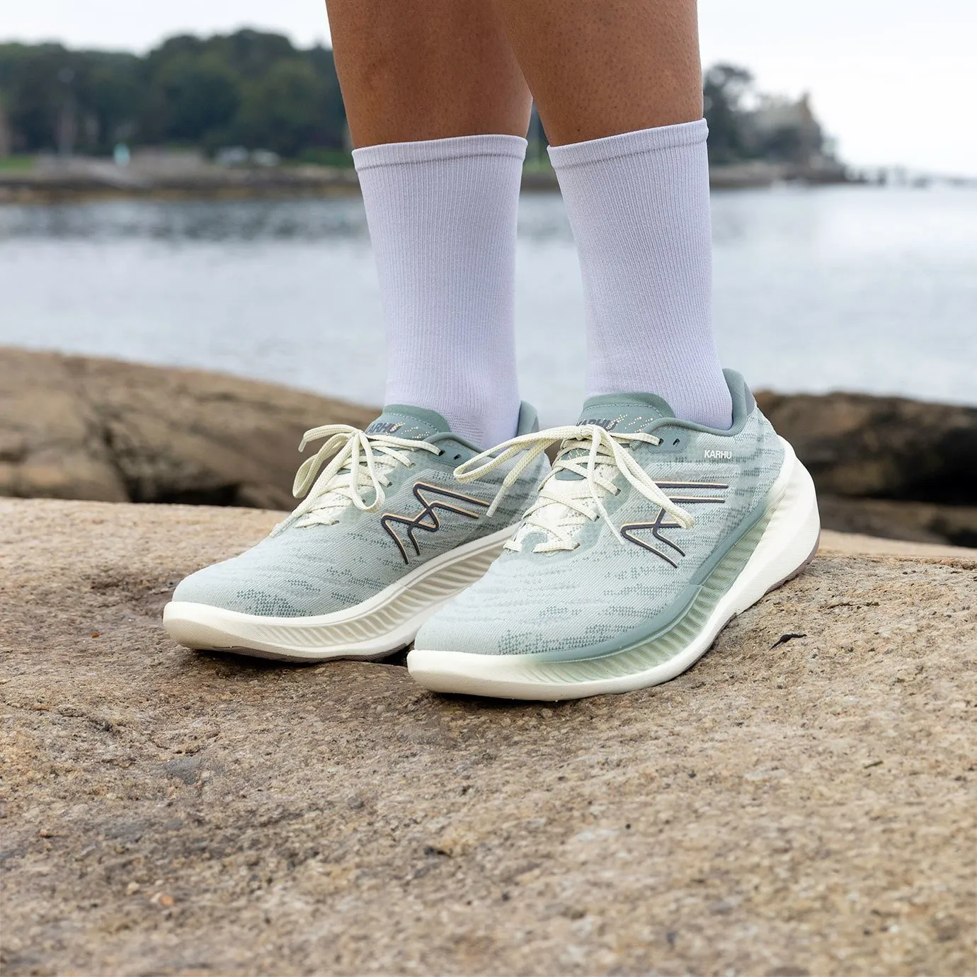 Karhu Fusion 4.0 scarpe corsa donna Sea Foam Excalibur neutre