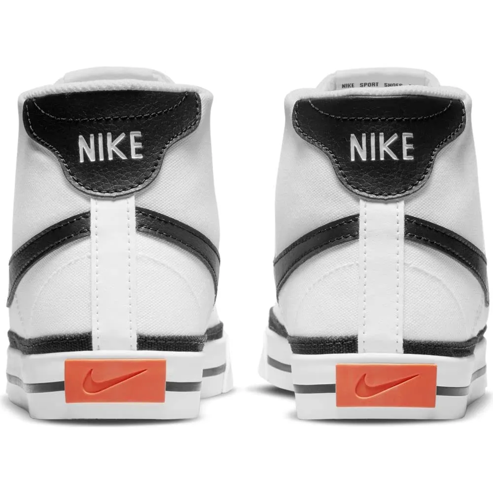 Nike Court Royale 2 scarpe tennis donna bianco nero arancione