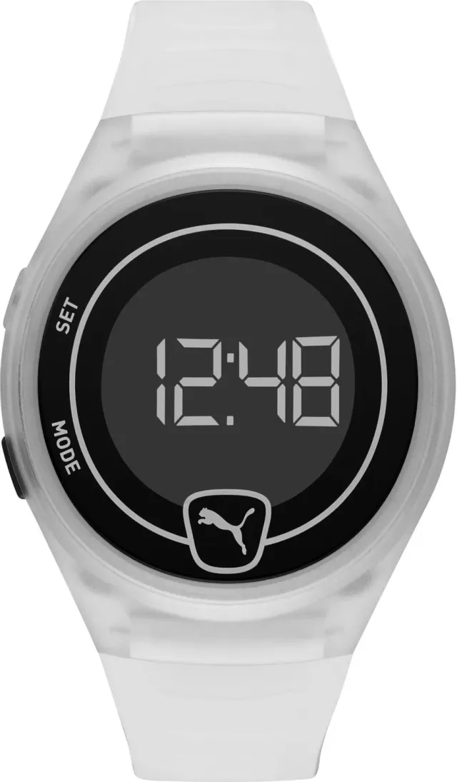 PUMA Faster P5028 orologio digitale uomo silicone 42mm