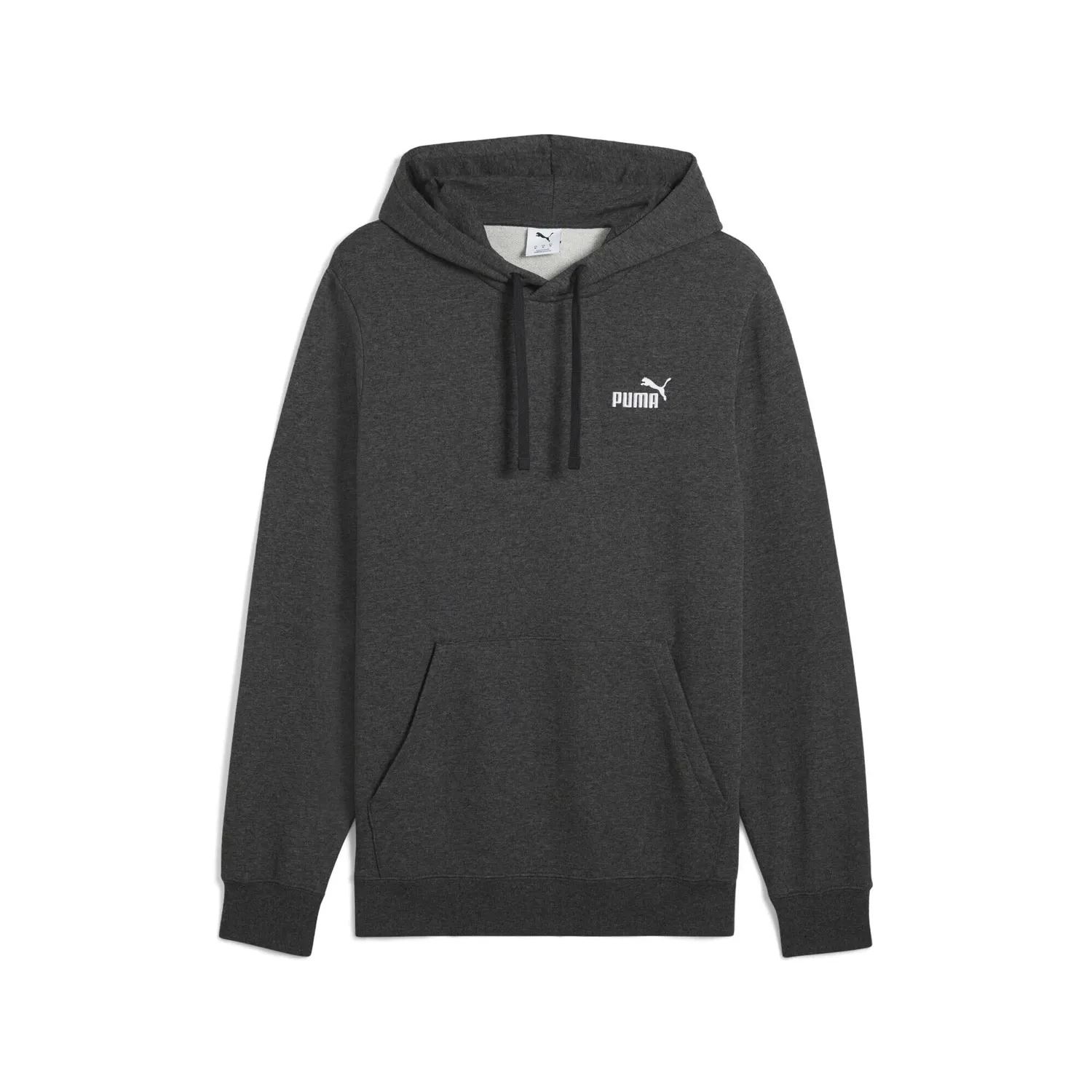 Puma Ess Small No.1 Logo felpa uomo bianca cappuccio