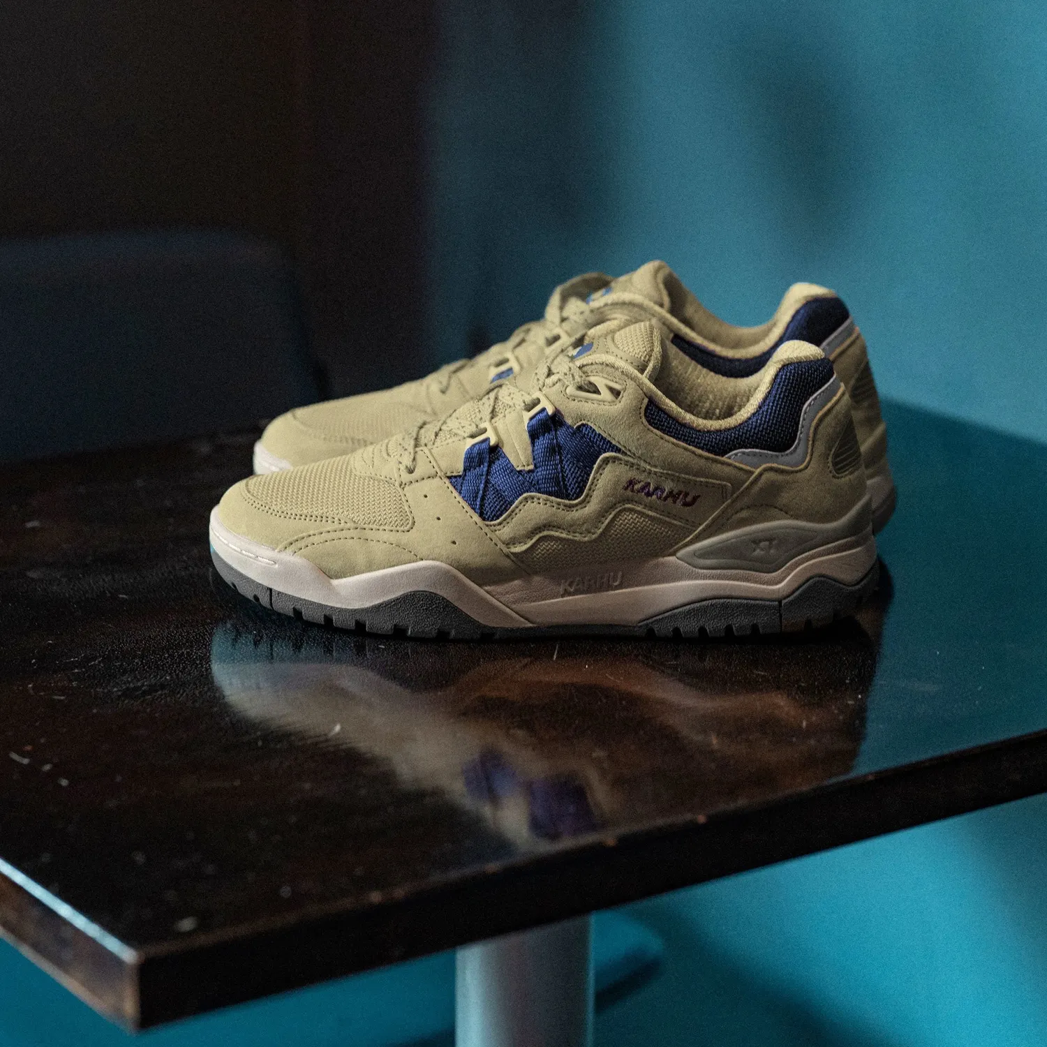 Karhu Fusion XT sneakers verde oliva blu offerta