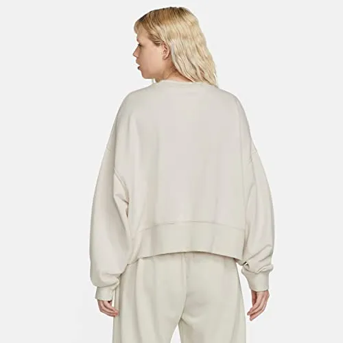 Nike Cropped Crew Felpa Donna L Corta Manica Lunga