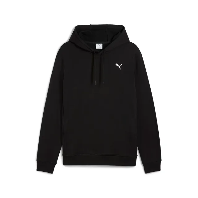 Puma Tad Essentials Felpa Cappuccio Nero French Terry
