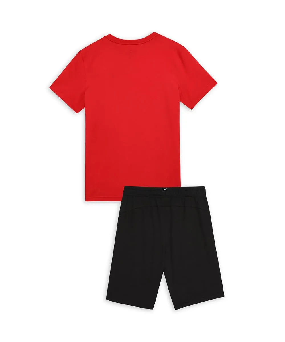 Puma Ess Tee Shorts Set tuta bimbi 3-4 anni cotone