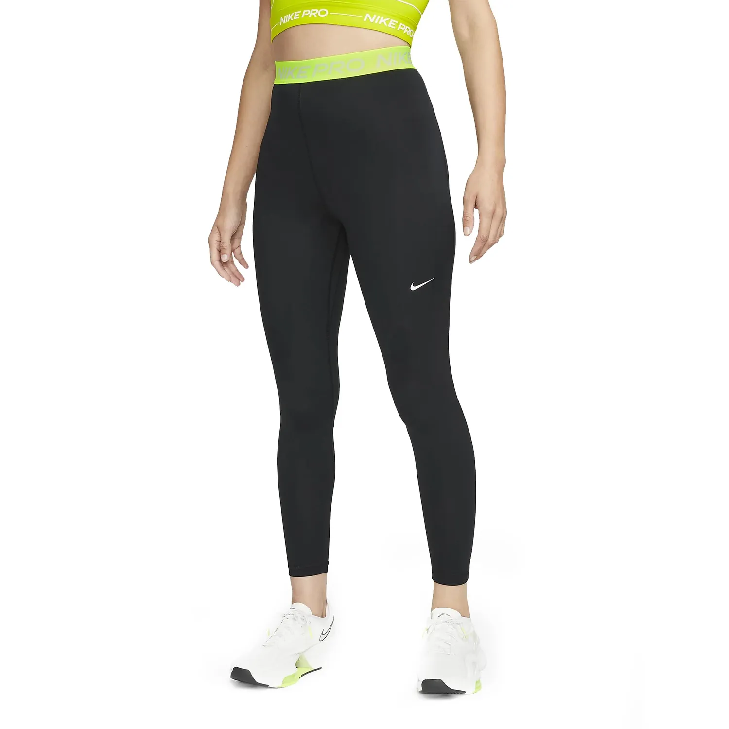 Nike Pro 365 Tight 7/8 leggings donna grigio XS