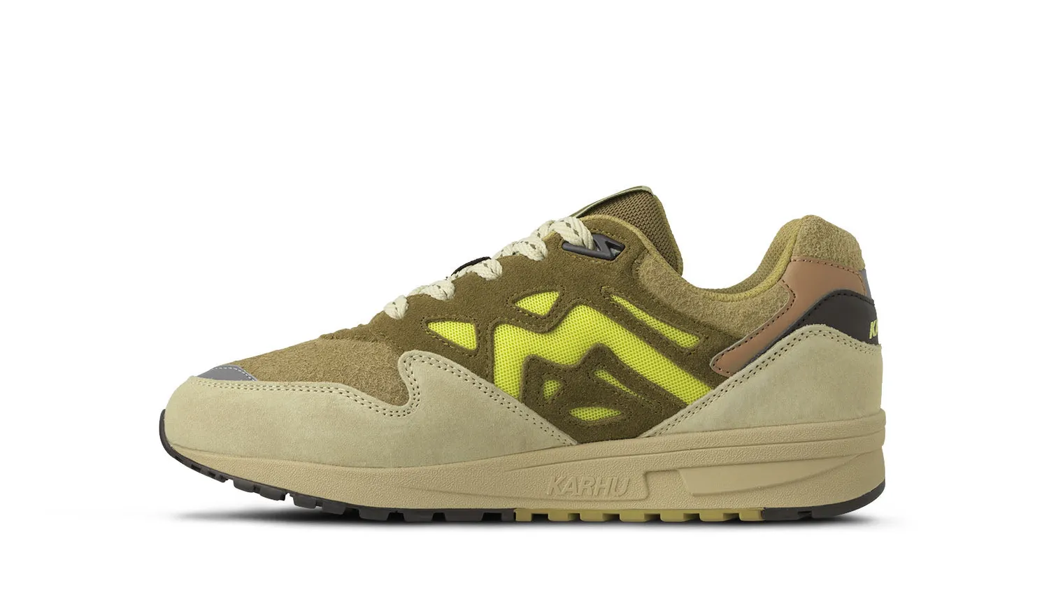 Karhu Legacy 96 sneakers Mojave Desert Wild Lime suede
