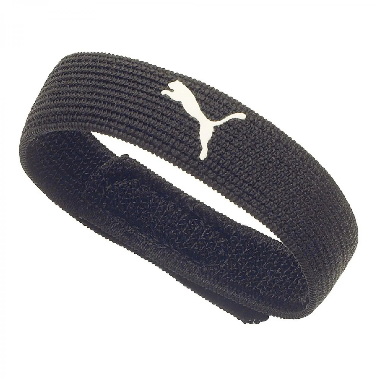 PUMA Sock Stoppers Thin fermacalze nero bianco 2 pezzi velcro
