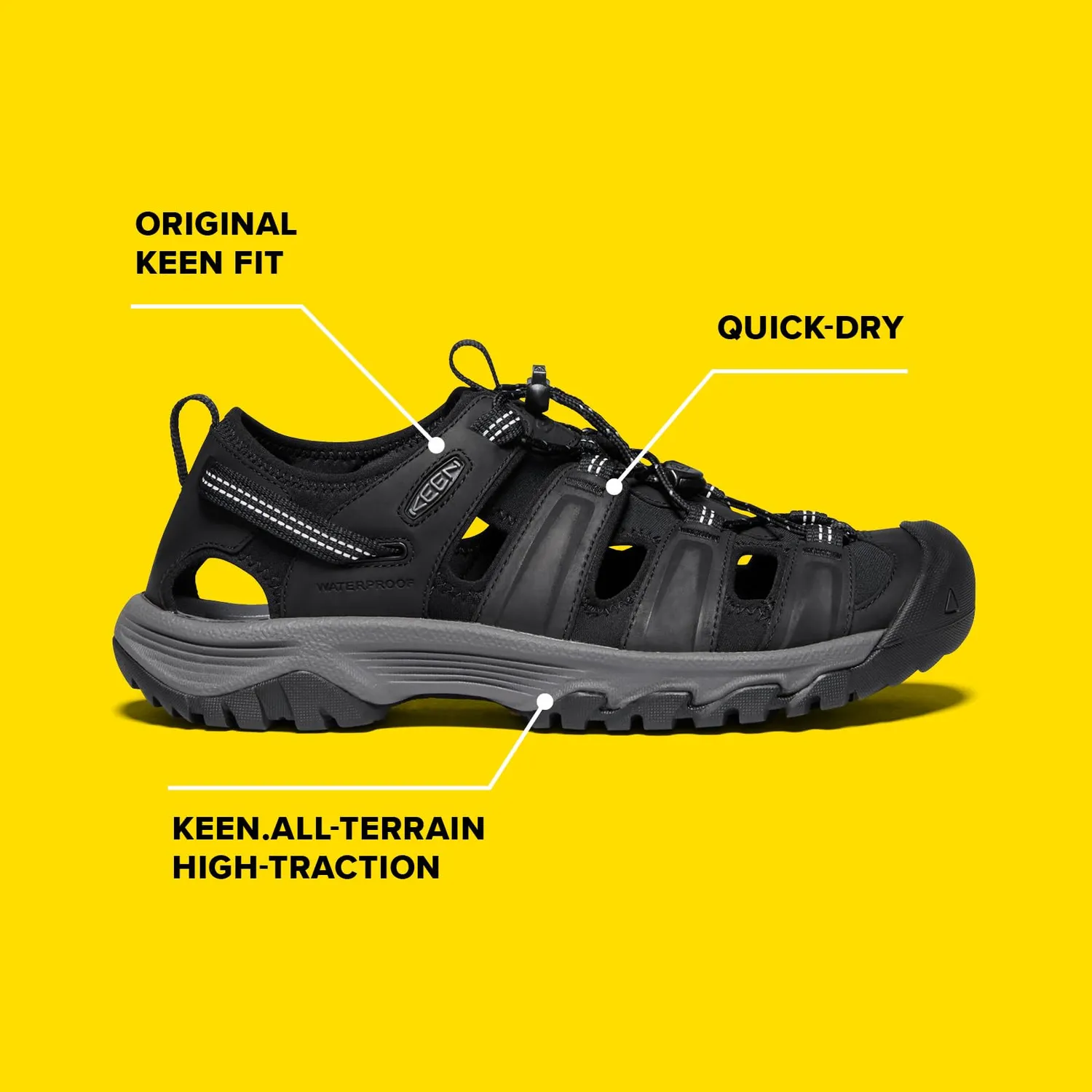 KEEN Targhee III sandali uomo 42 EU trekking