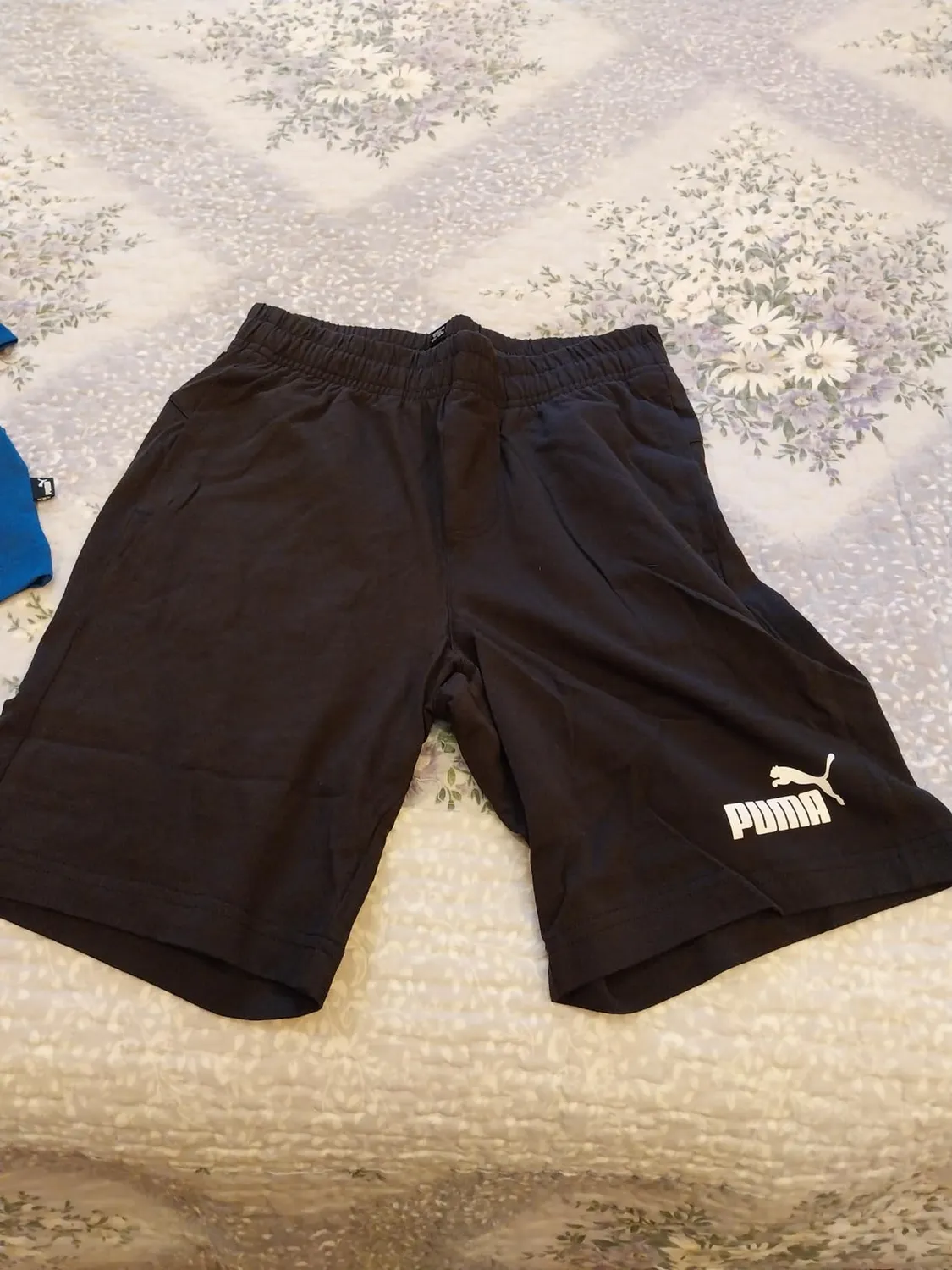 Puma Ess Tee Shorts Set tuta bimbi 3-4 anni cotone