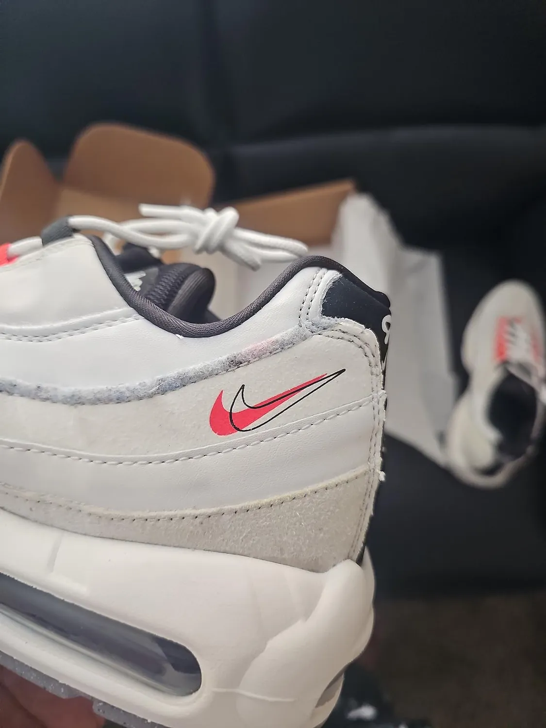 Nike Air Max 95 sneakers uomo 45 EU grigio blu