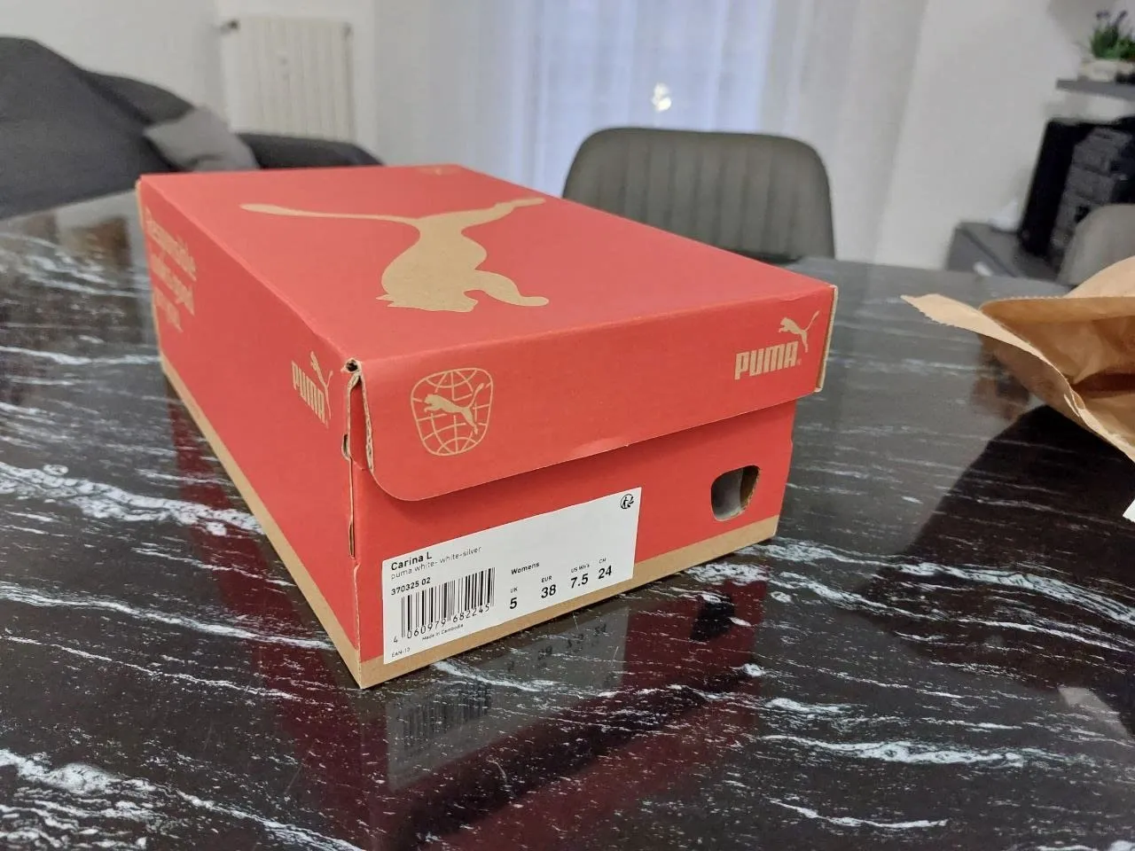 PUMA Carina sneakers donna basse pelle uso quotidiano