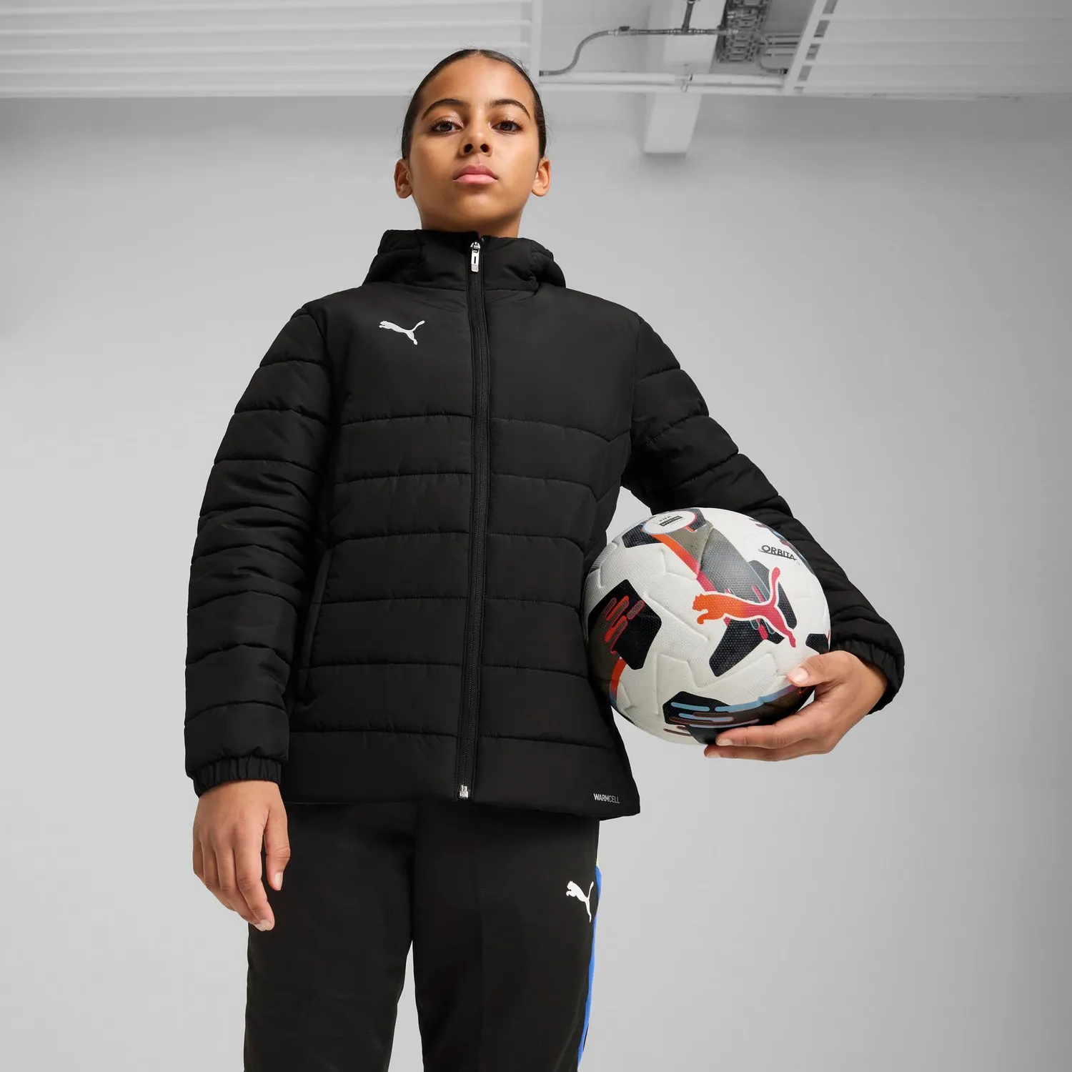 Puma Teamadditions giacca imbottita junior 116 nera