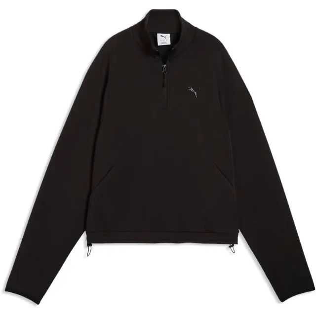 PUMA Pumatech Sense Half-Zip Felpa Unisex nera