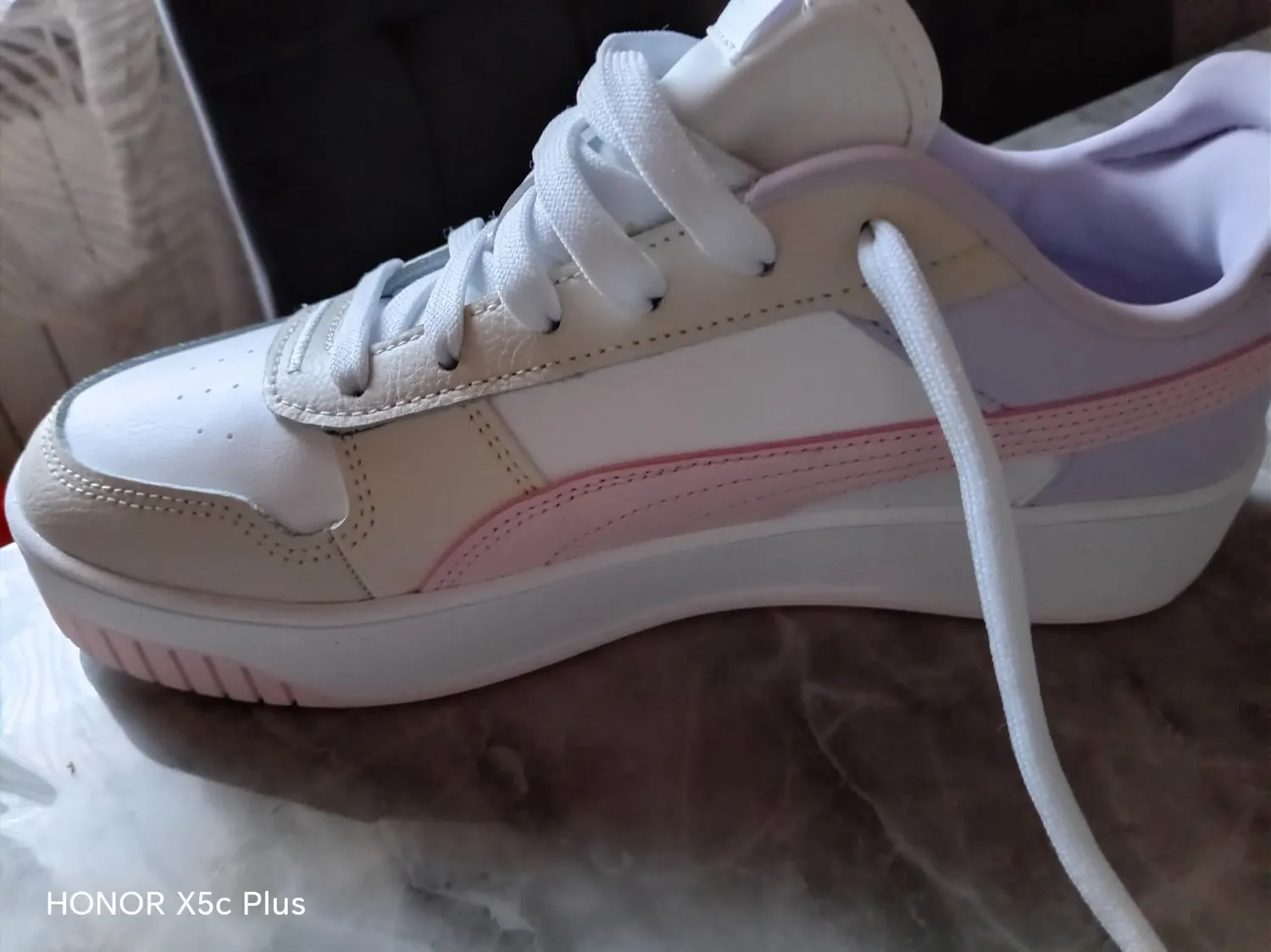 PUMA Carina Street sneakers donna bianche platform
