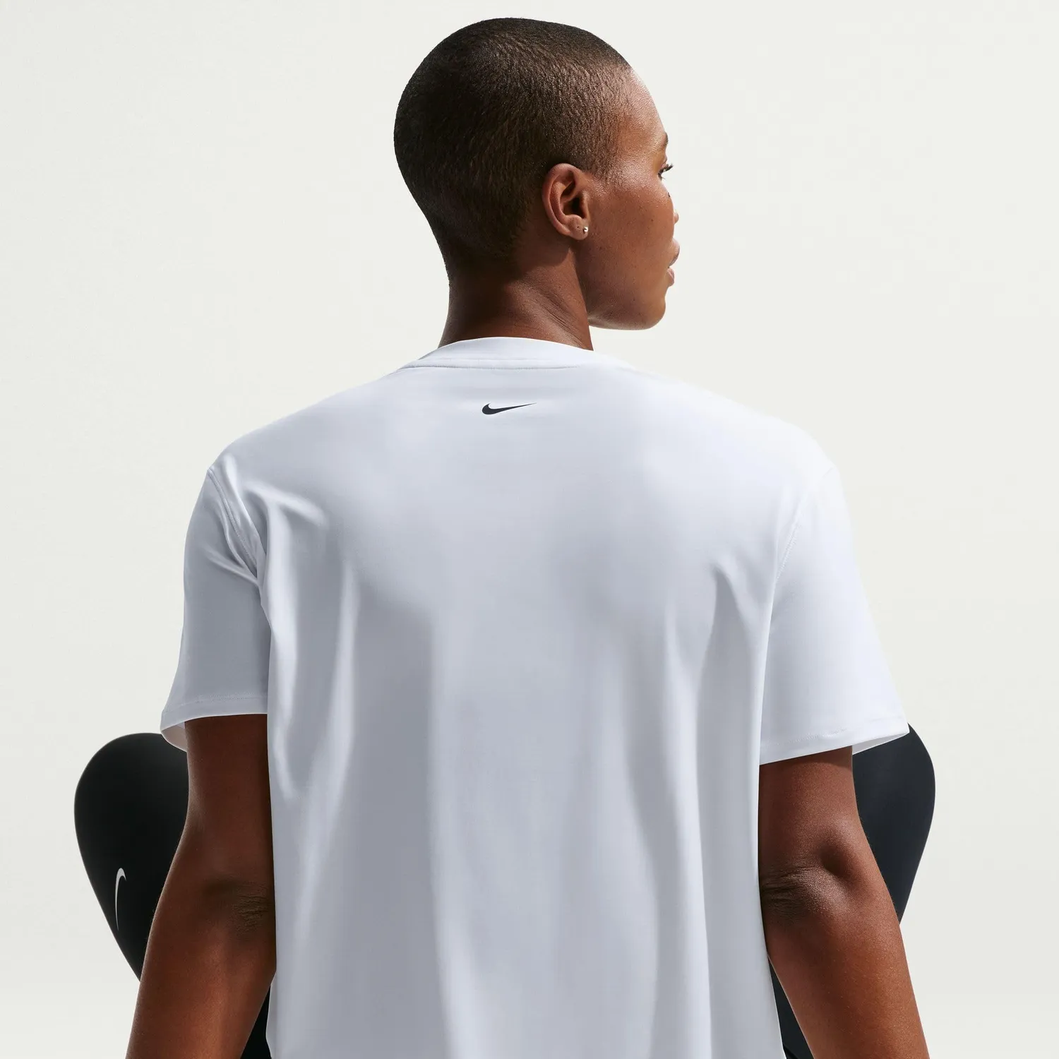 Nike Pro maglia donna S taglio ampio Dri-Fit nera
