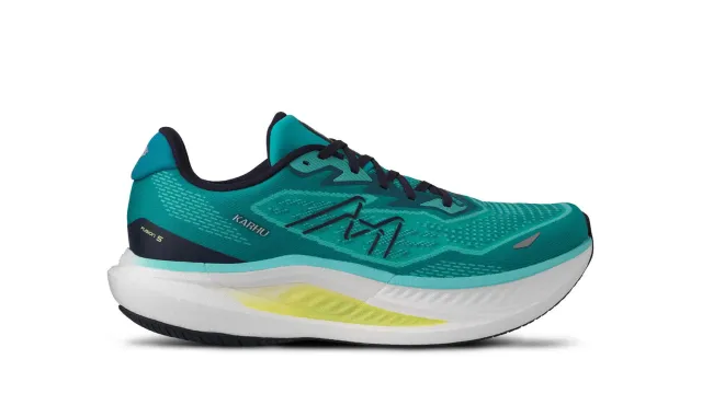 Karhu Fusion 5.0 scarpe corsa Baltic Wild Lime reattive