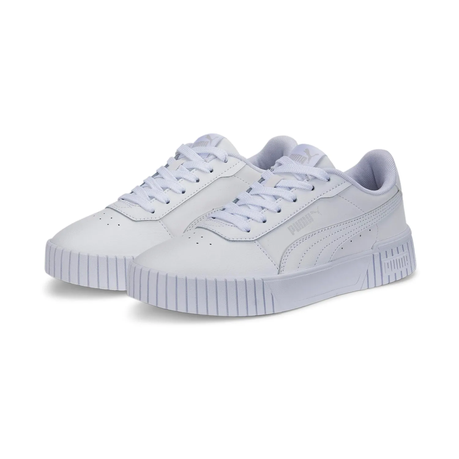 PUMA Carina Jr sneakers bambina 35.5 EU bianche