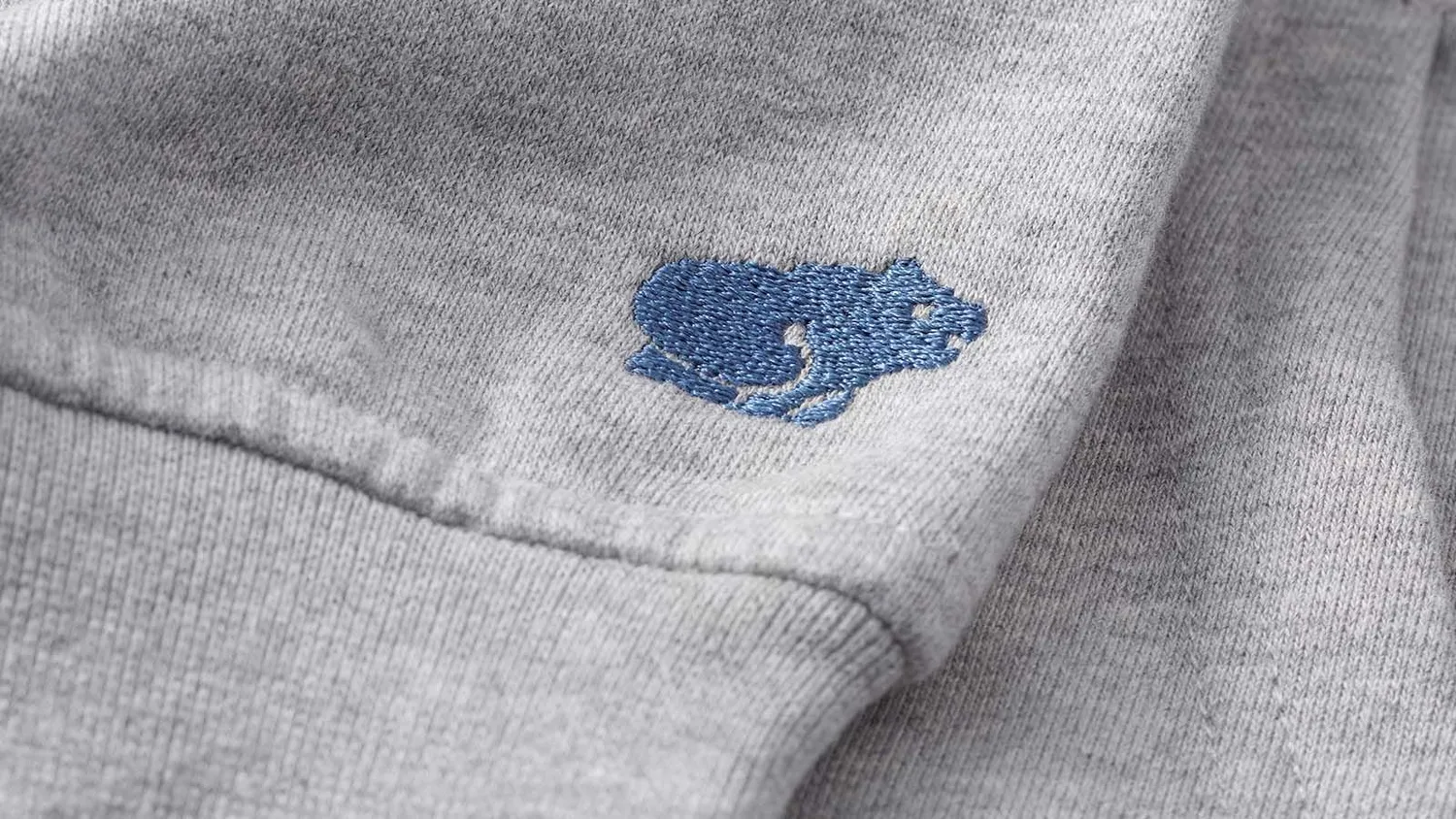 Karhu Full Zip felpa cappuccio Heather Grey cotone 400g