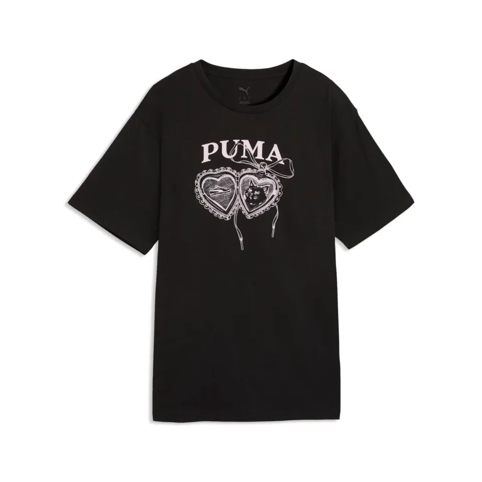 Puma Relaxed Charm Tee Maglietta Cotone Unisex