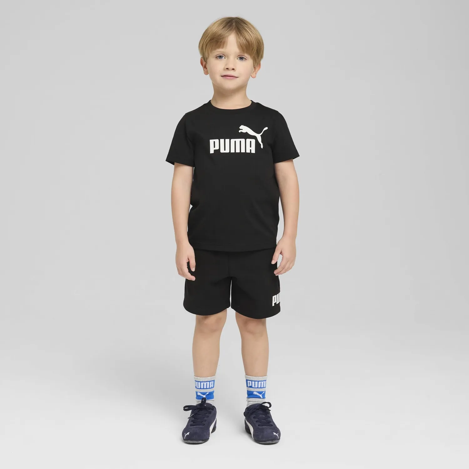 Puma Ess No.1 Logo t-shirt bambini cotone girocollo