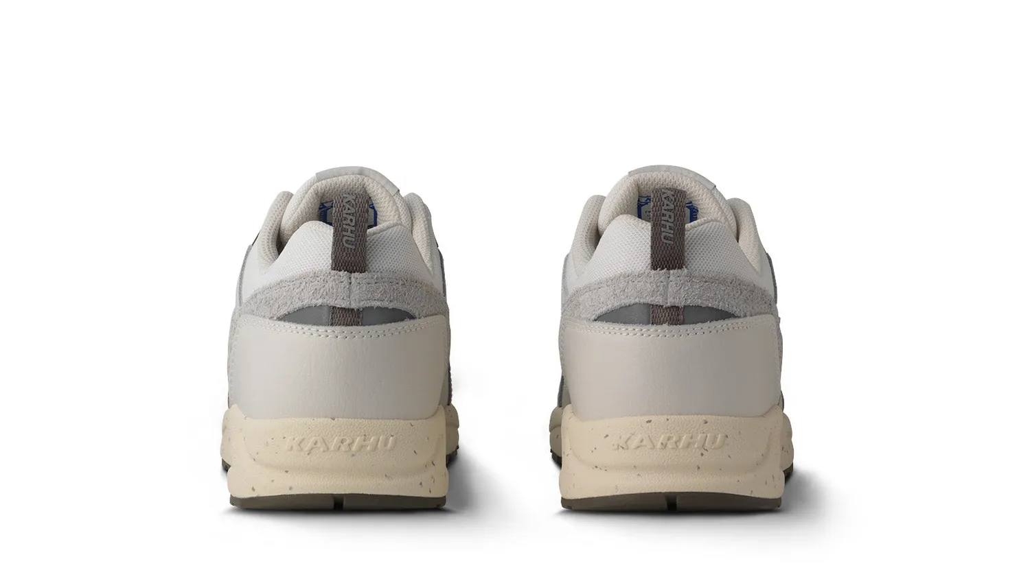 Karhu Fusion 2.0 scarpe Blanc de Blanc Hematite camoscio
