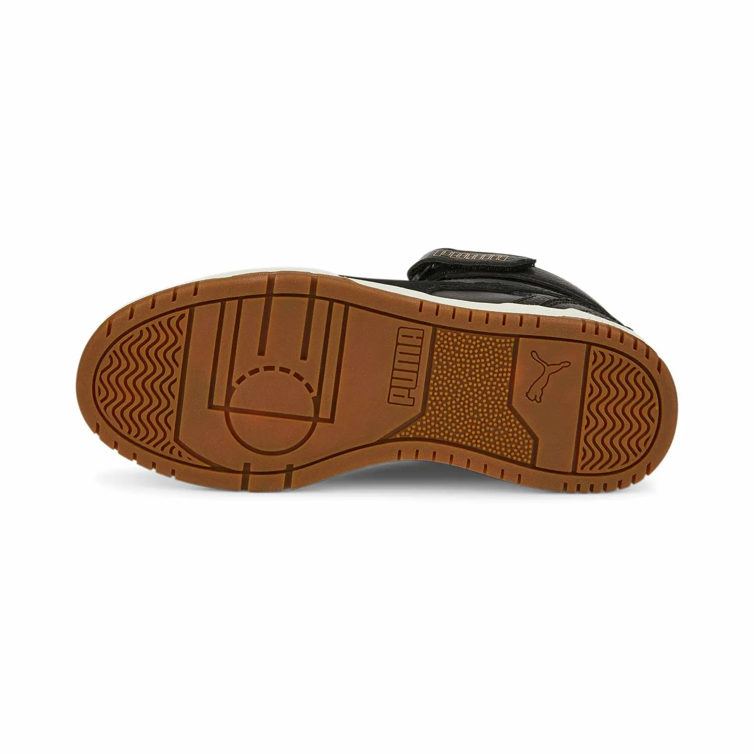 Puma RBD Game WTR Jr scarpe basket nere oro