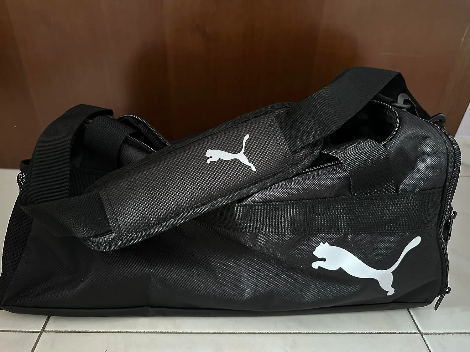 Puma teamGOAL 23 borsone calcio S rosso nero 46 cm