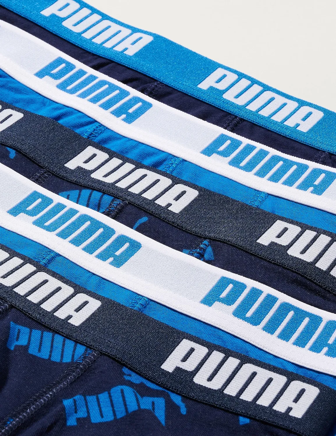 Puma boxer bimbo cotone all-over-print 5 pack