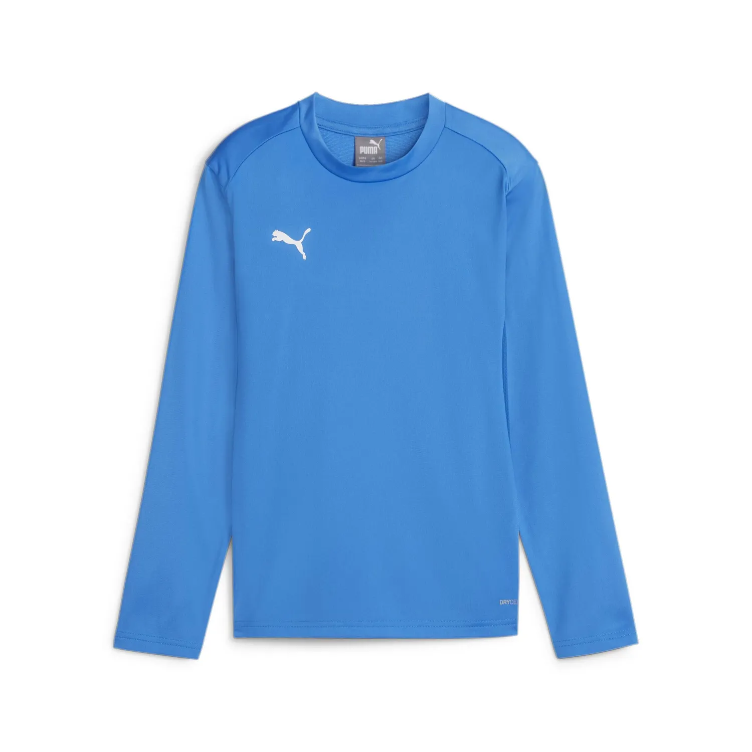 Puma Teamgoal felpa allenamento bimbi gialla