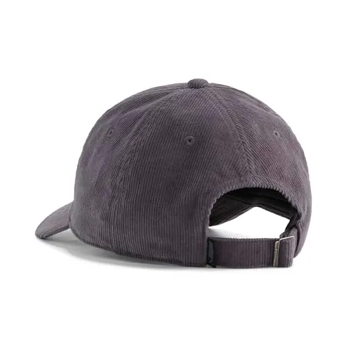 Puma Premium ESS Corduroy Dad Cap cappellino grigio
