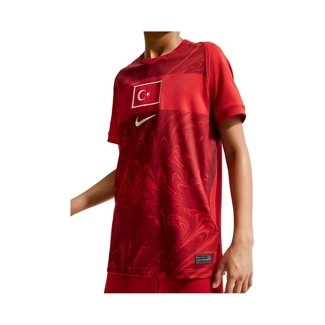 Nike Turchia Stadium maglia calcio bambini 10-12 anni rossa