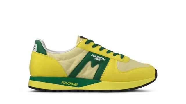 Karhu Fulcrum Star sneakers Aurora Verdant Green vegane