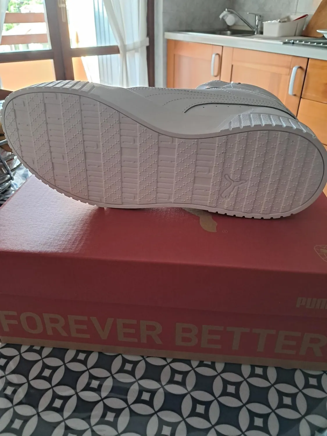 PUMA Carina 2.0 sneakers mid donna bianche