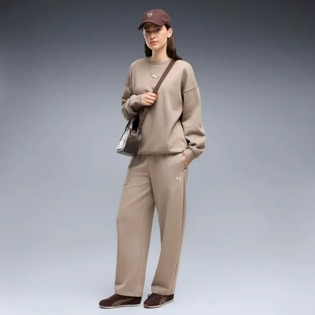 Puma Ess Relaxed Barrel Leg Pants FL pantaloni larghi