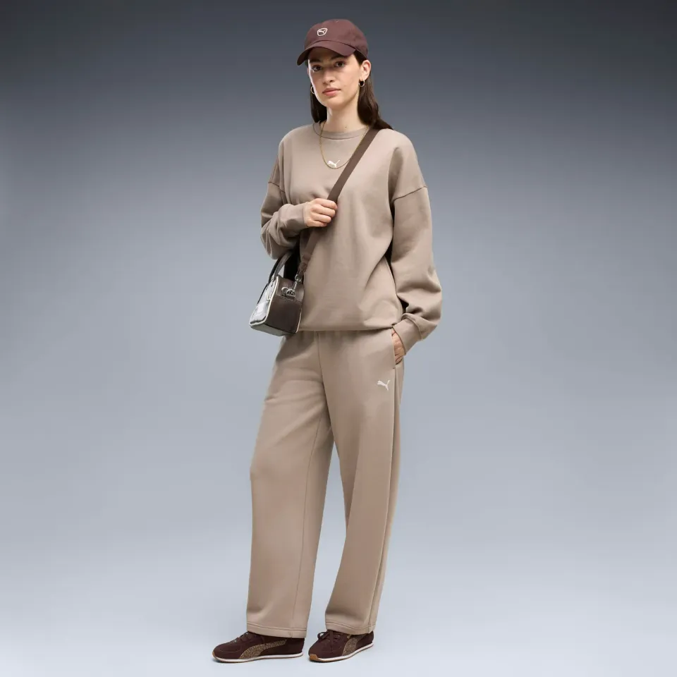Puma Ess Relaxed Barrel Leg Pants FL pantaloni larghi