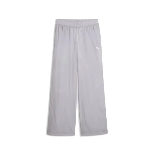 Puma Sport Relaxed Woven Pantaloni Donna Vibrant Silver