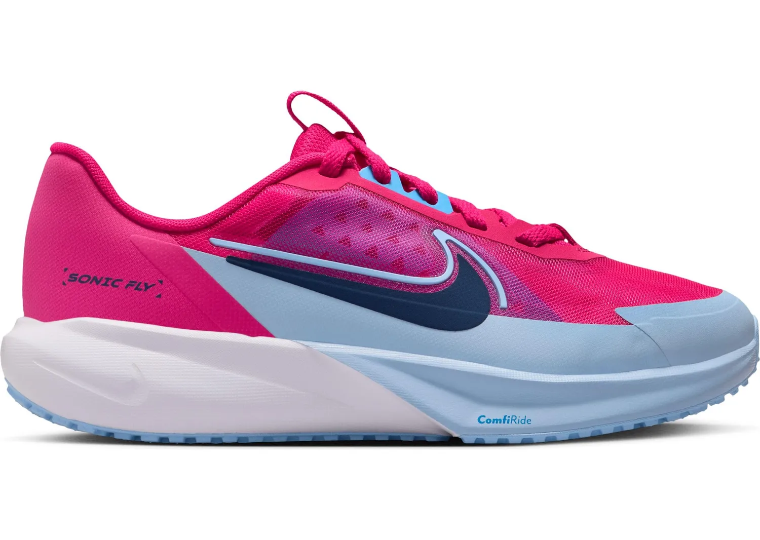 Nike Sonic Fly scarpe corsa bambino 36 EU rosa blu