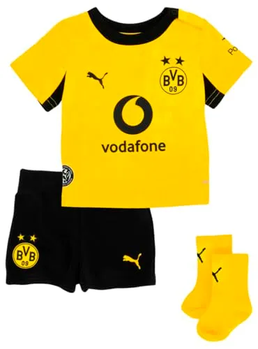 PUMA Borussia Dortmund Babykit 26/27 tuta neonato casa