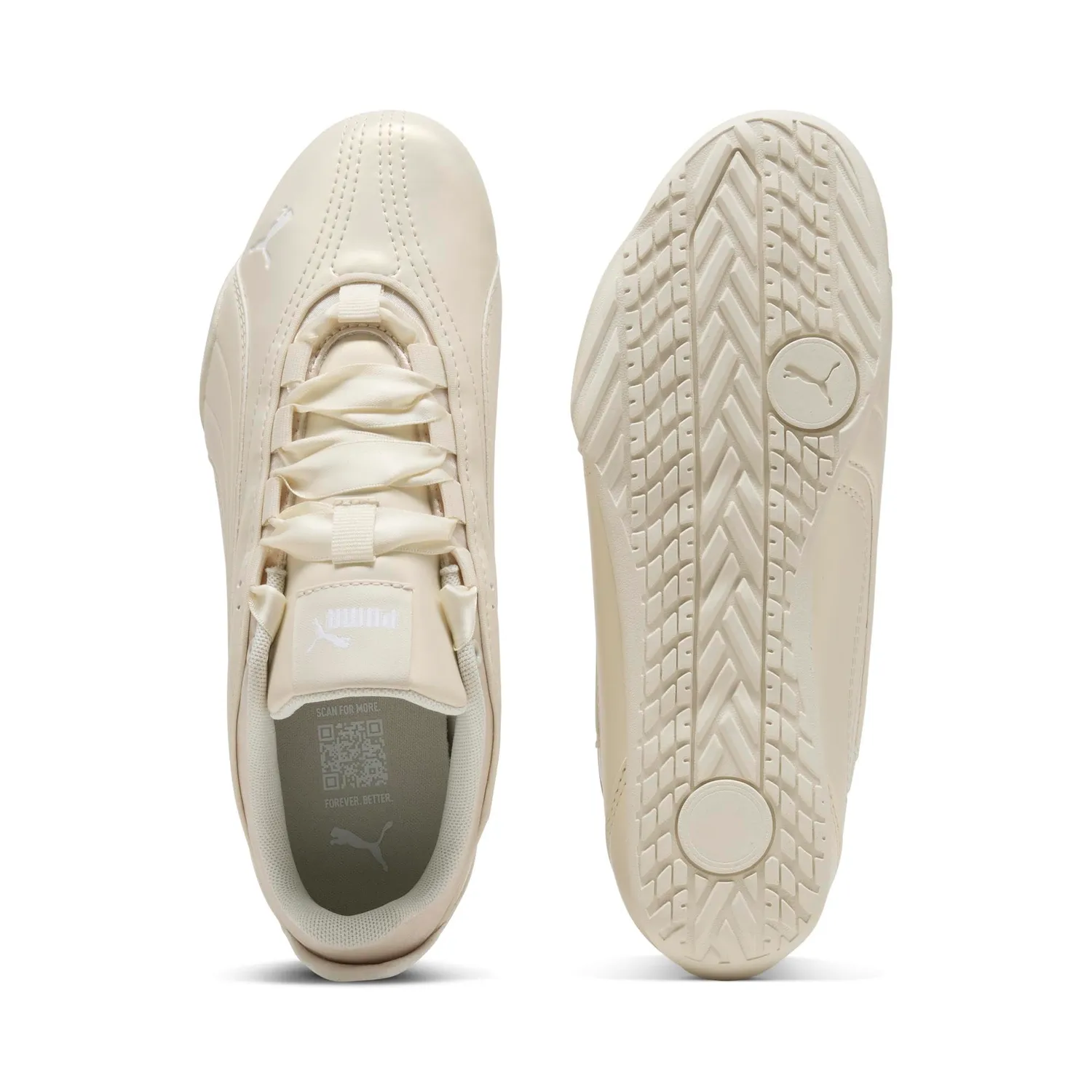 Puma Catch Soleil Perla sneakers bambina bianco