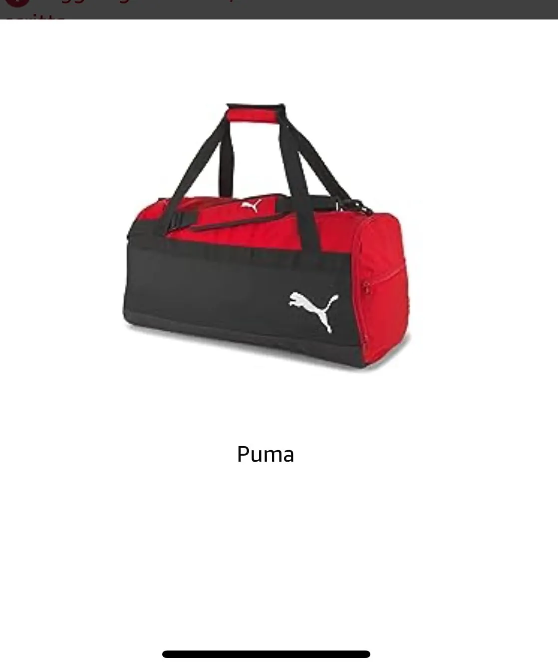Puma Teamgoal Teambag M Borsone Team M Nero