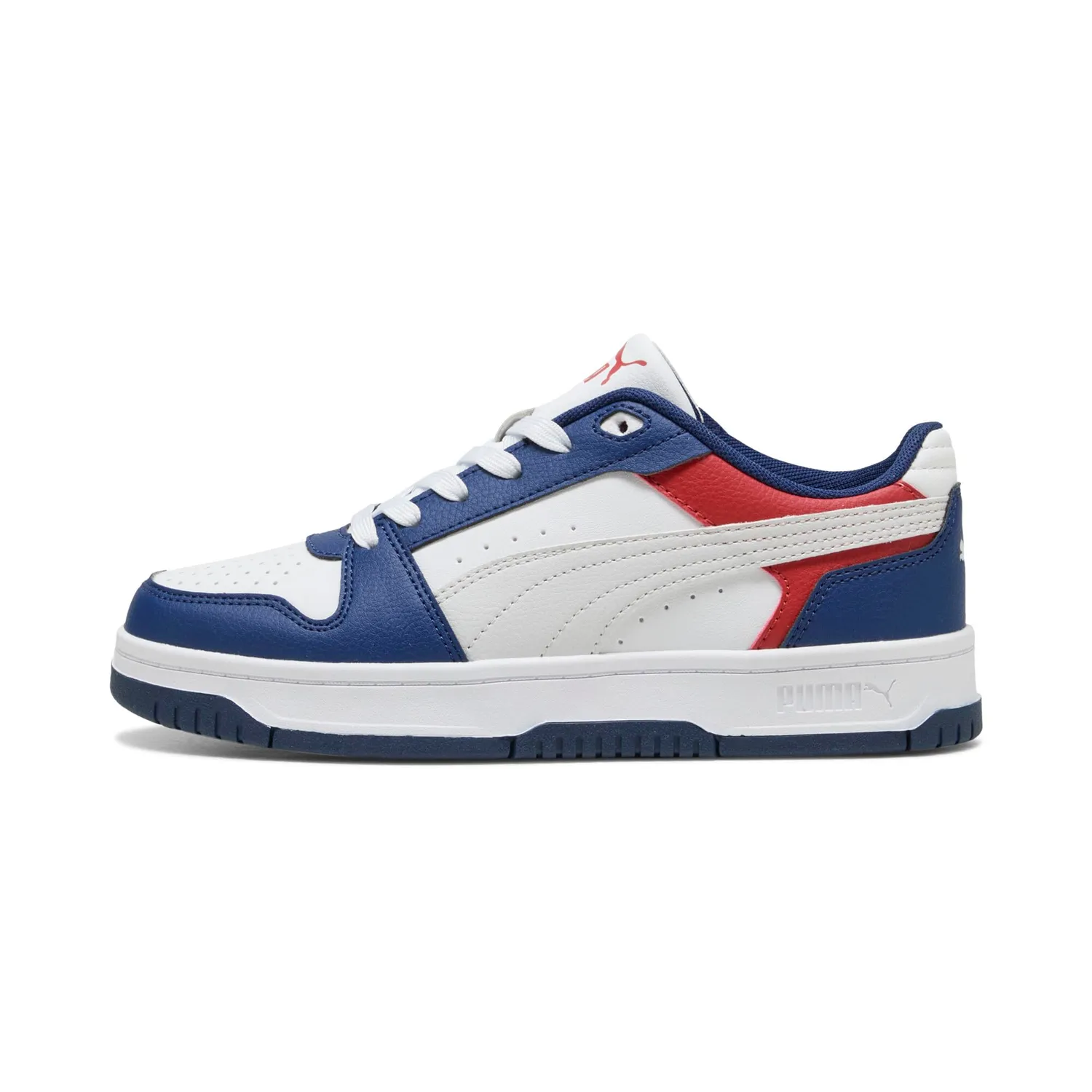 Puma Rebound Slam Lo Jr sneakers junior bianco