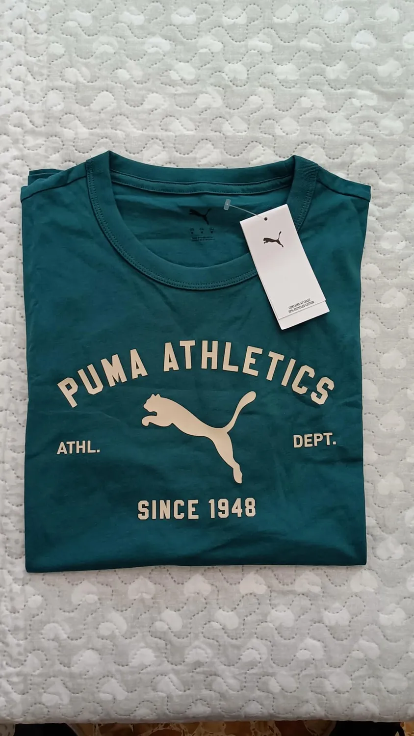 Puma Class Graphic Tee maglietta taglia L nera