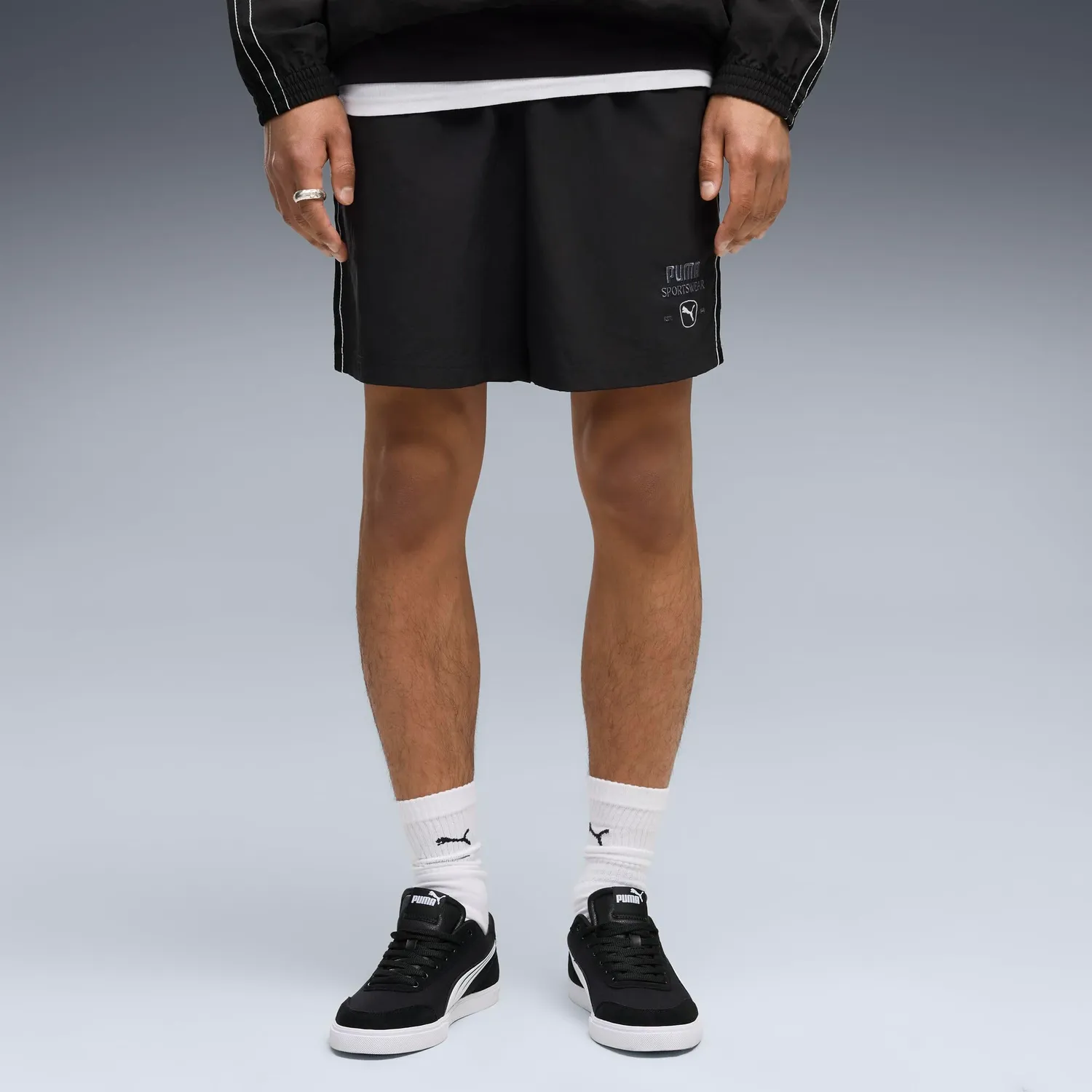 PUMA Class Graphic Woven shorts 6" unisex
